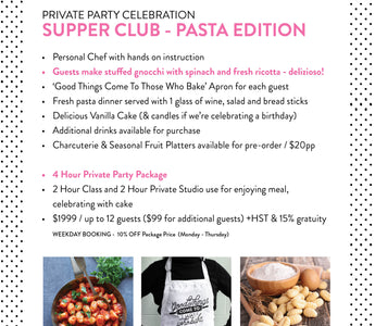 Celebration Series at Le Dolci - Pasta Supperclub in Toronto