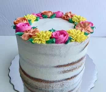 Buttercream Flowers Cake Class