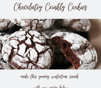 RECIPE: How to make the best Holiday Chocolate Crinkle Cookies