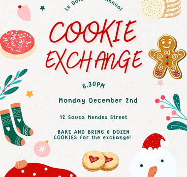 Hey Toronto, Join us for Le Dolci's 2nd Annual Cookie Exchange