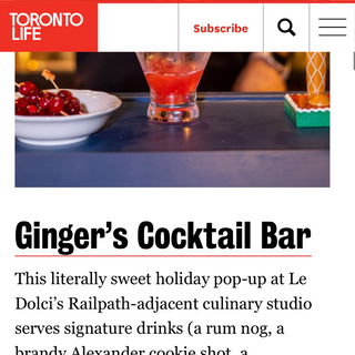 Ginger's Cocktail Bar