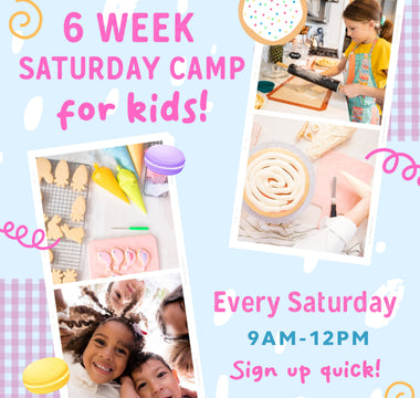 The next 6 Week Kids Baking Bootcamp starts this Saturday!