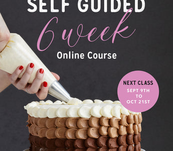 Learn Cake Decorating & Buttercream Fundamentals on your schedule