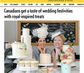 National Post. Canadians get a taste of wedding festivities with royal-inspired treats