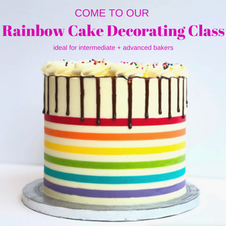 Want to Learn to Decorate a Rainbow Cake?