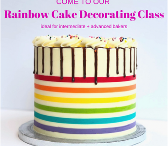 Want to Learn to Decorate a Rainbow Cake?