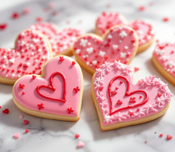 Valentine's Day with our Sugar Cookie Decorating Classes! ⁠ ⁠