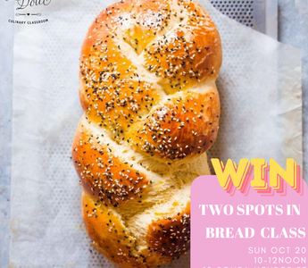 Win two spots in our Bread Class - Toronto Contest Alert