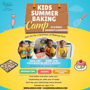 Summer Baking Camp for Kids - 4 DAY CAMP