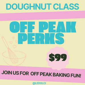 Off Peak Perks - Doughnut Class